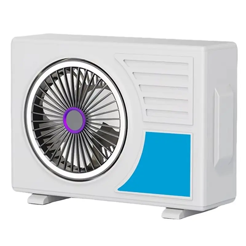 

ABUD-Home High-Speed Desktop Fan Mini Air Conditioning Style With Multiple Adjustable Levels Cool Circulating Air Silent