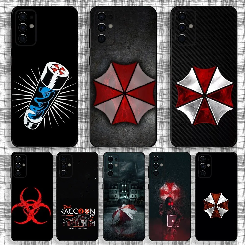 

U-Umbrella C-Corporation Phone Case For Samsung S24,S21,S22,S23,S30,Ultra,S20,Plus,Fe,Lite,Note,10,9,5G Black Soft Cover