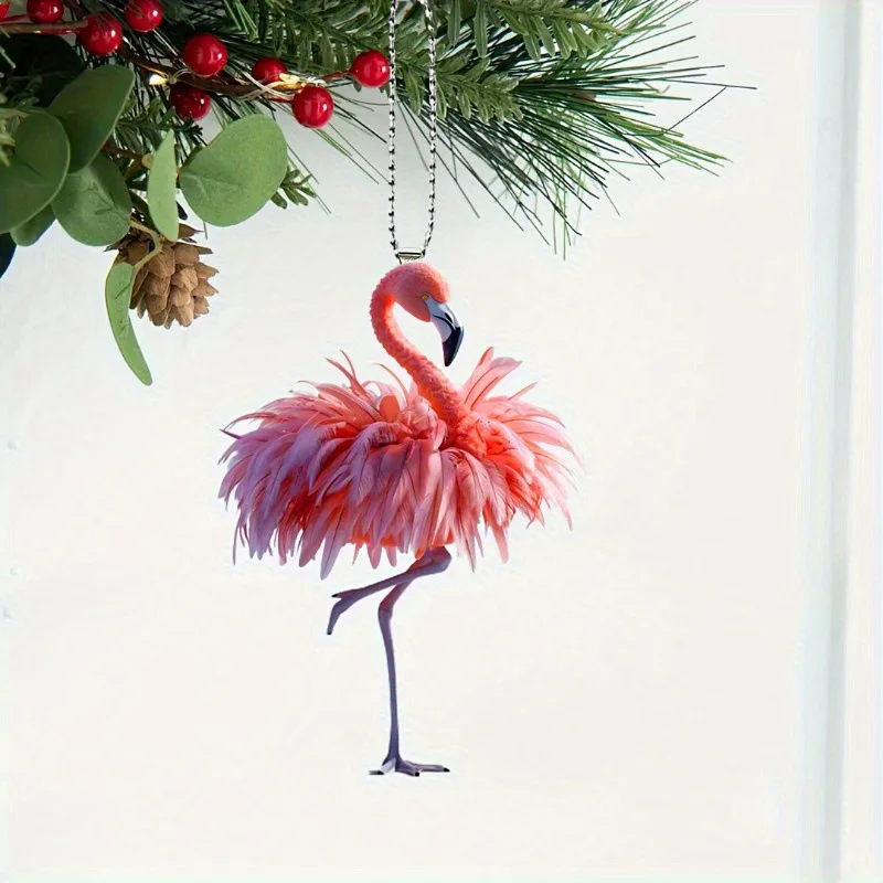 keychain bird Flamingo Keychains Pink Acrylic Key Eagle Owl Peacock Phoenix Parrot Dove Bee Dragonfly Butterfly Wings Feather