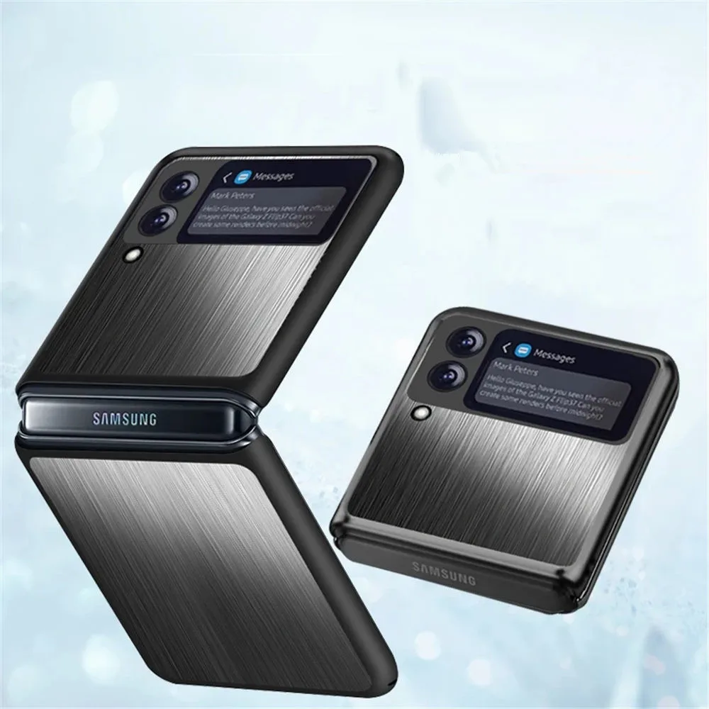 For Samsung Fold 5 Aluminum Metal Case For Samsung Galaxy Z Fold 5 fold 4 3 2 Flip 3 4 Ultra-thin Shockproof Cover Fundas