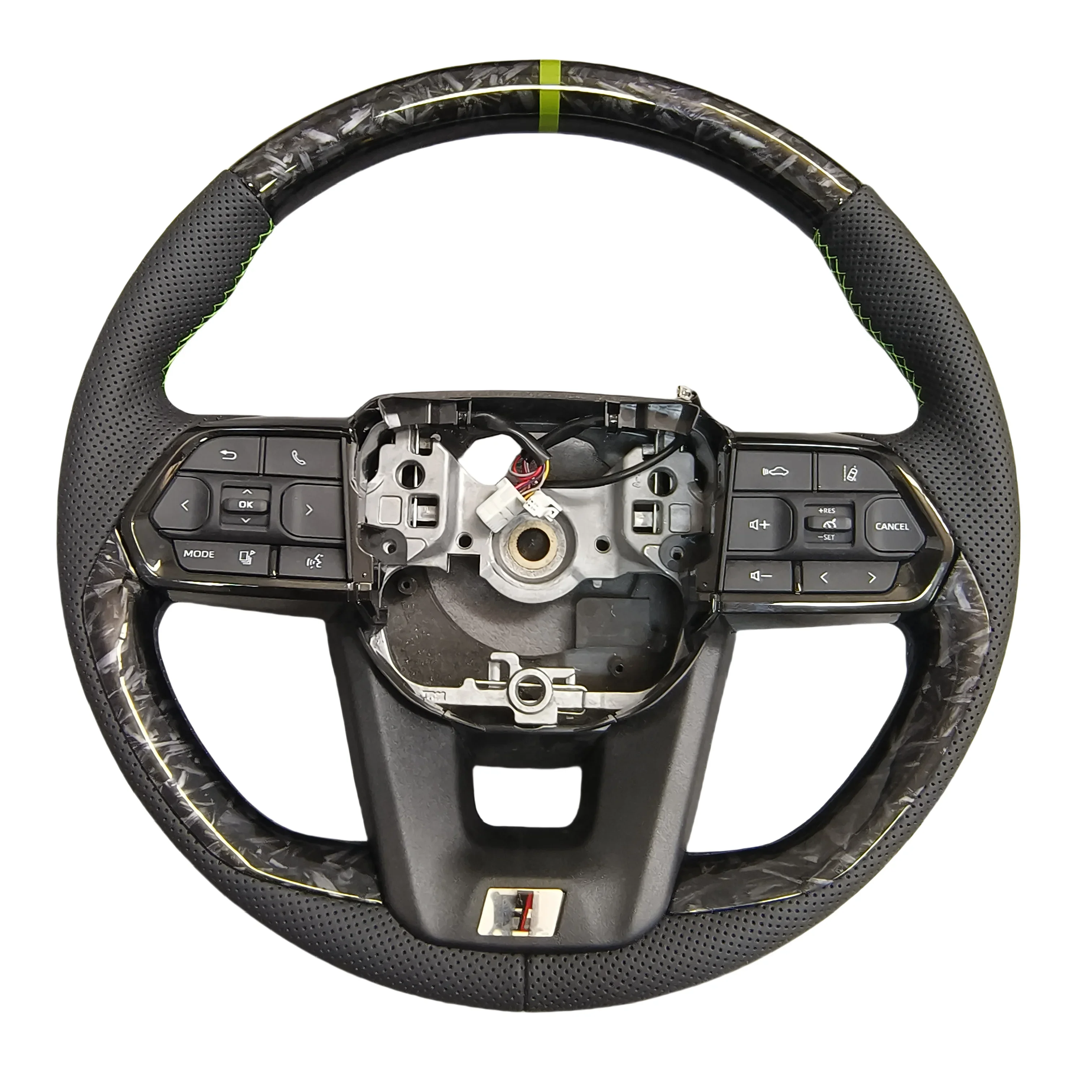 

For Toyota Land Cruise for Toyota Prado LC300 LC200 LC70 FJ70 FJ200 GR LC150 Wooden Steering Wheel