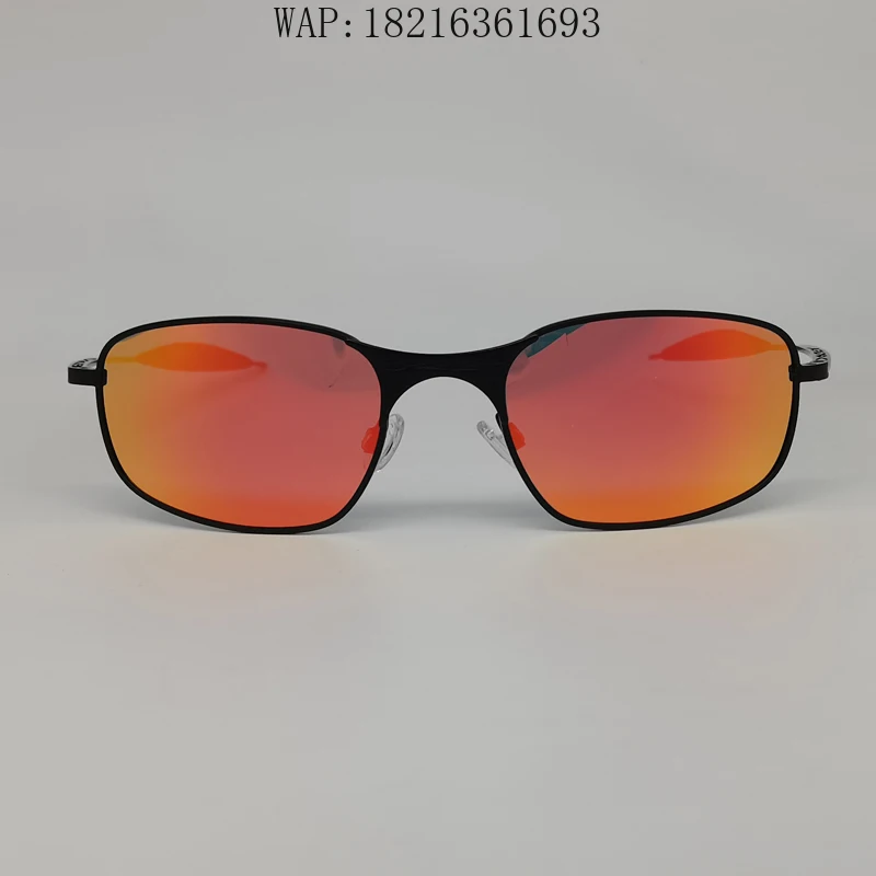 ストリートサングラス、シルバー合金フレーム、レトロパンクメガネ。