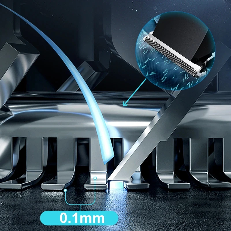 2026 تصميم جديد لرأس القاطع القابل للتعديل مع شحن USB لقص الشعر الكهربائي والشعر #2