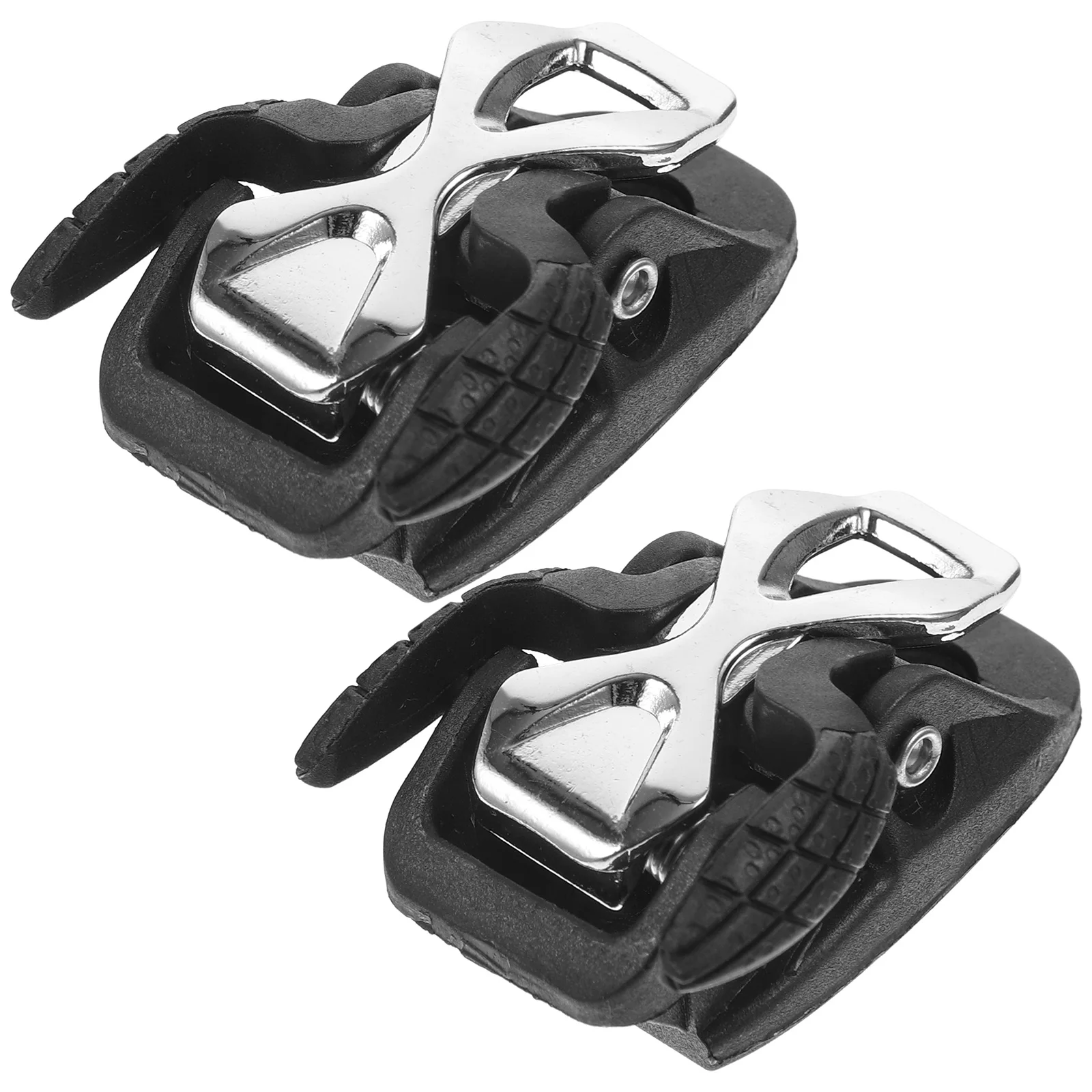2Pcs Adjustable Buckles PVC Portable Roller Skate Fixing Accessories Durable Skating Shoe Supplies Skateboarding