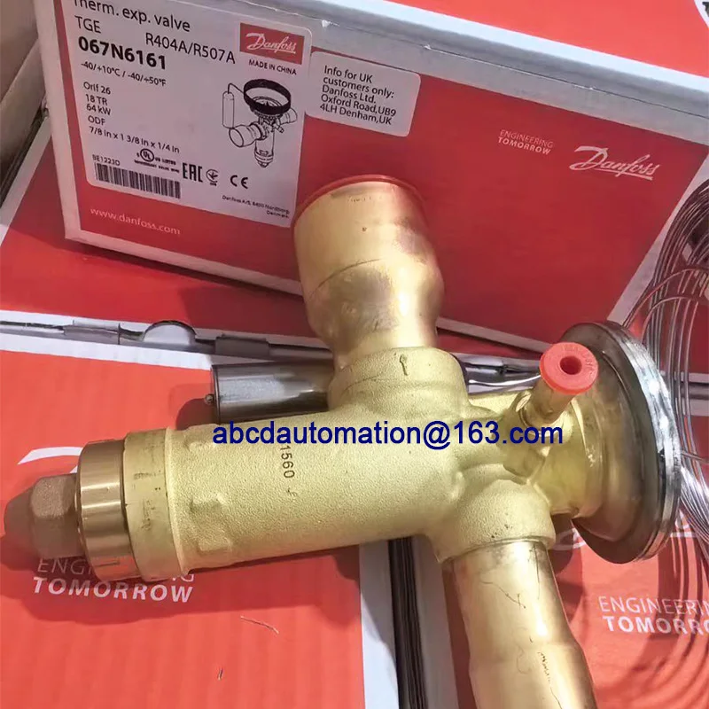صمام التمدد الحراري دانفوس TGE 067N6161 067N6185 067N6186 067N6187