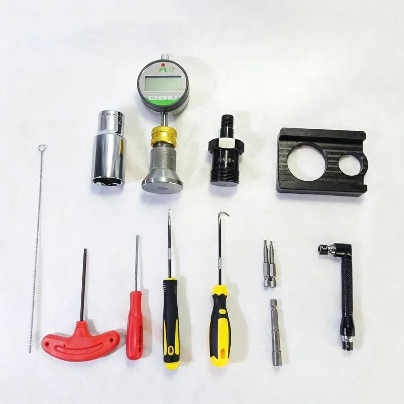 For Detroit Diesel Disassembly Fixture Stroke Measuring Open Pressure Test Adaptor Fuel Injector Service Tools