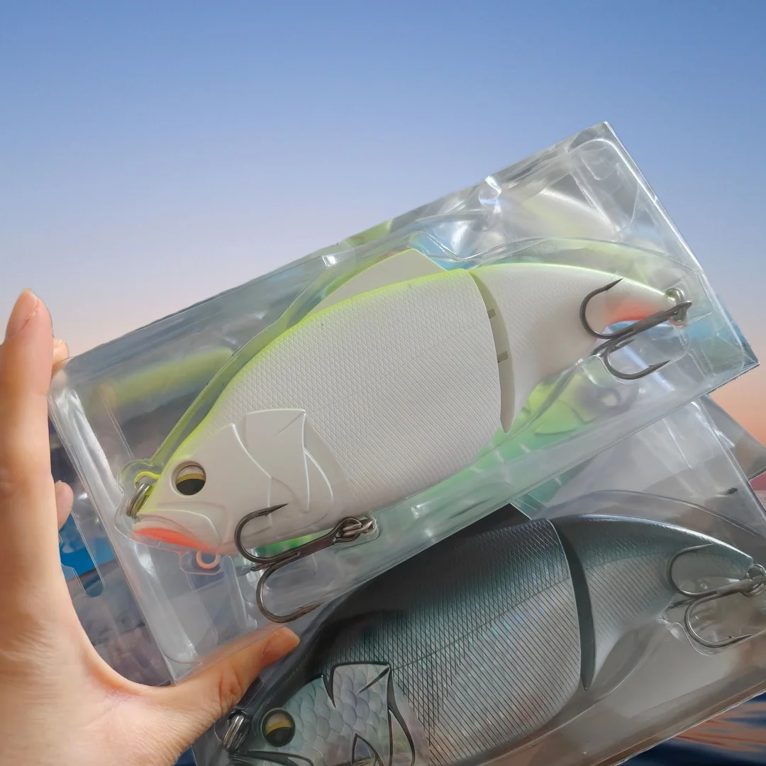 swolfy-1pc-19cm-128g-ハードベイト-スイムベイト-vib-フィッシングルアー-フローティング-ジョイントバイブレーション-バス-パイク-パーチ-ワブラー-釣り具