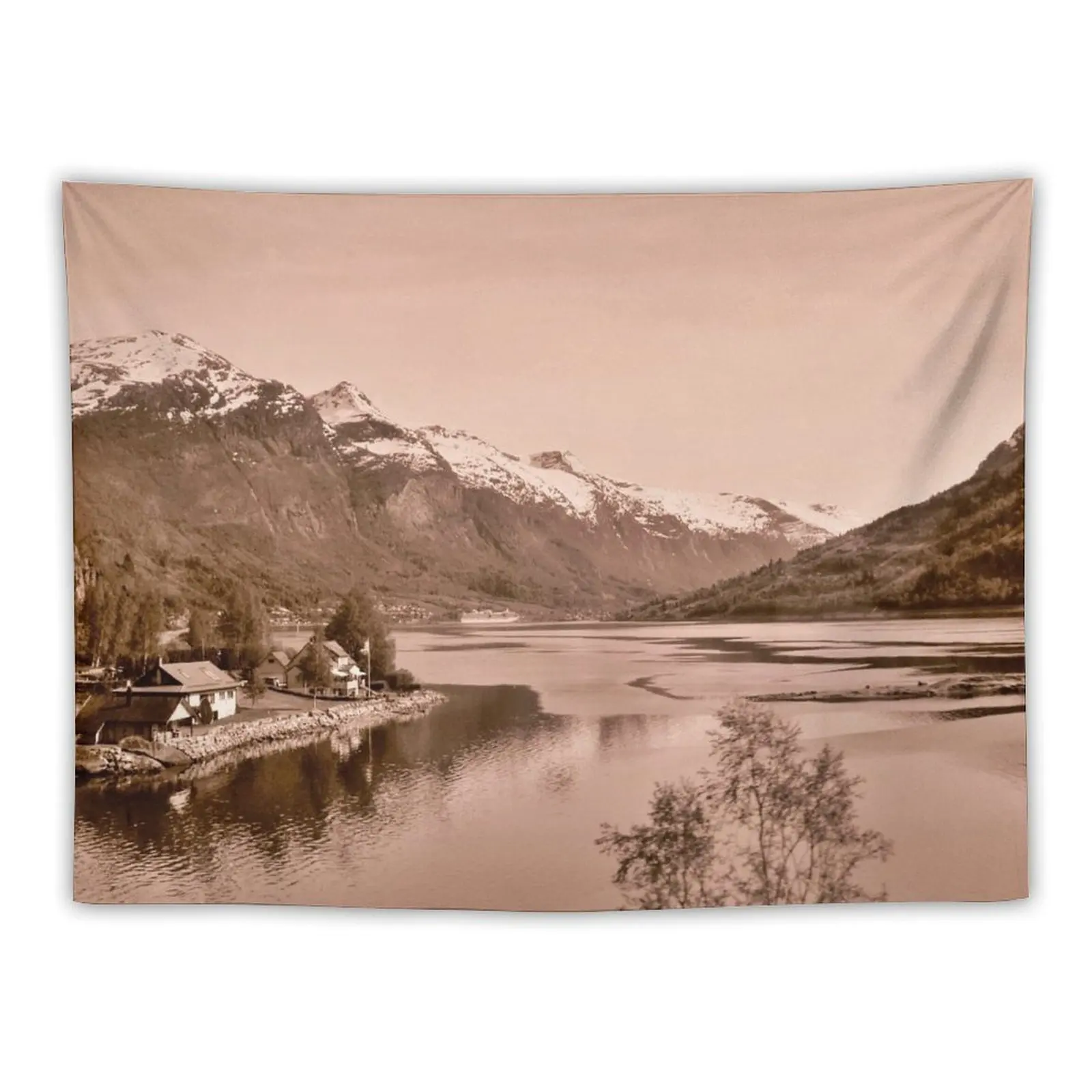 

Olden - Norway Tapestry Wall Hanging Room Aesthetic Decor Tapete For The Wall Wallpapers Home Decor Tapestry