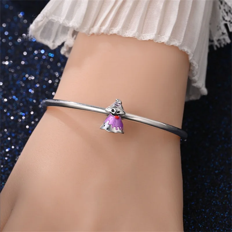925 Sterling Silver Charms Bead Playful Little Devil Dangle Fit Original Bracelet DIY Women Jewelry Gift