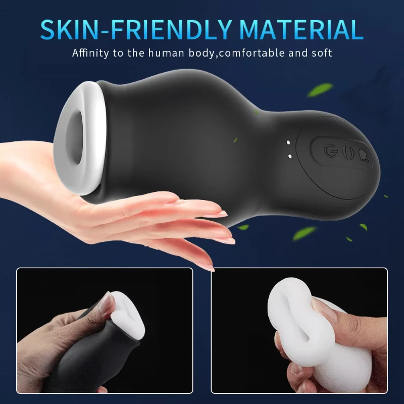 Automatic Sucking Male Masturbators Penis Vacuum Training Cup Blowjob Orgasm Erotic Pocket Pussy Stroker Adult Sex Toys for Men view 5