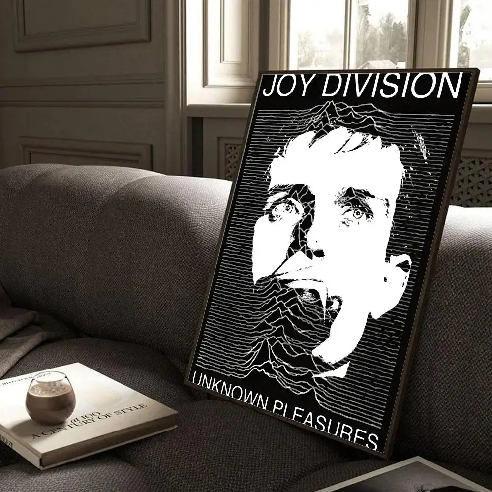 j-Joy d-Division Band Poster Modern Home Living Bedroom Bar Hallway Waterproof Wall Art Aesthetic Decor