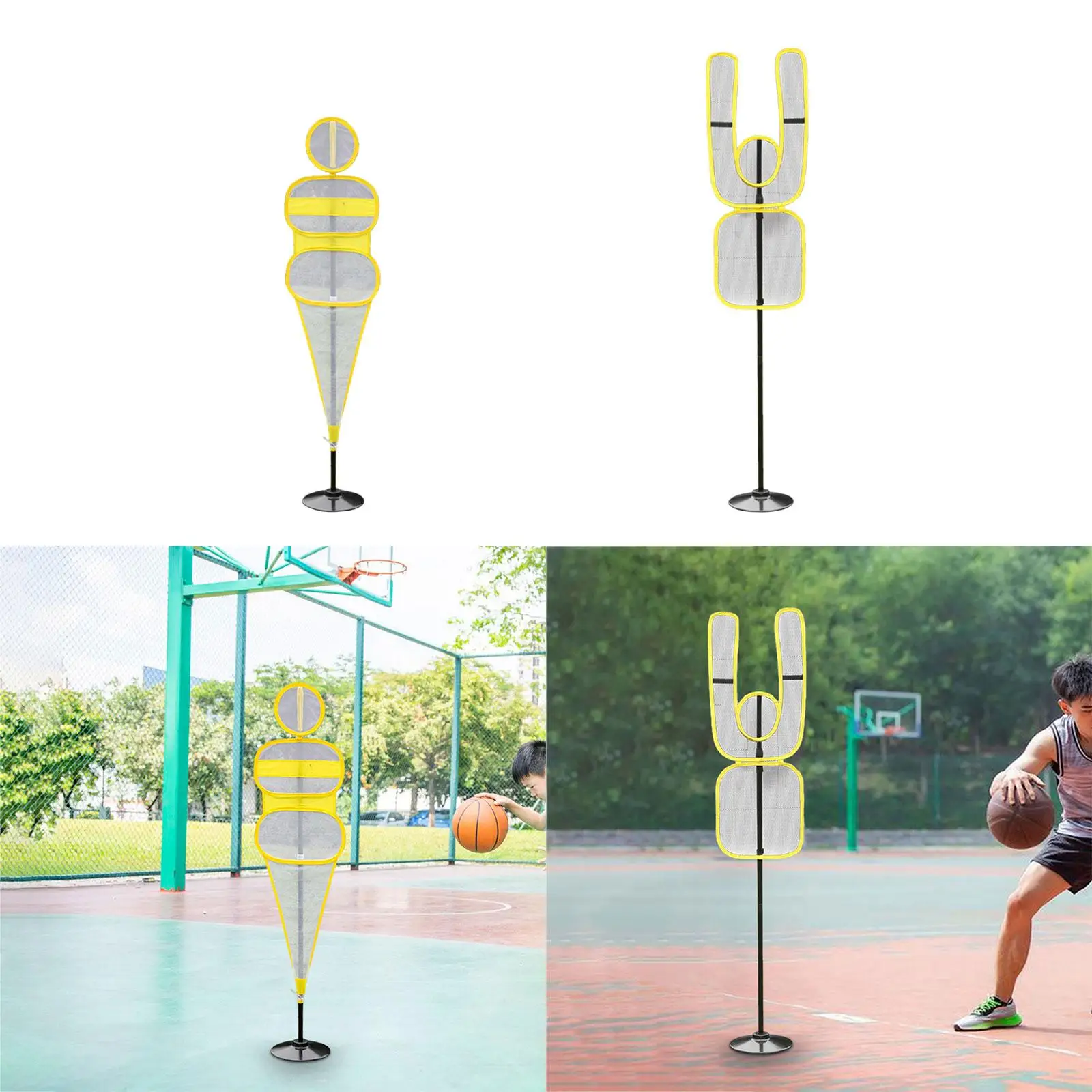 

Basketball Training Gear Defensive Mannequin Practice Dummy Basketball Blocking