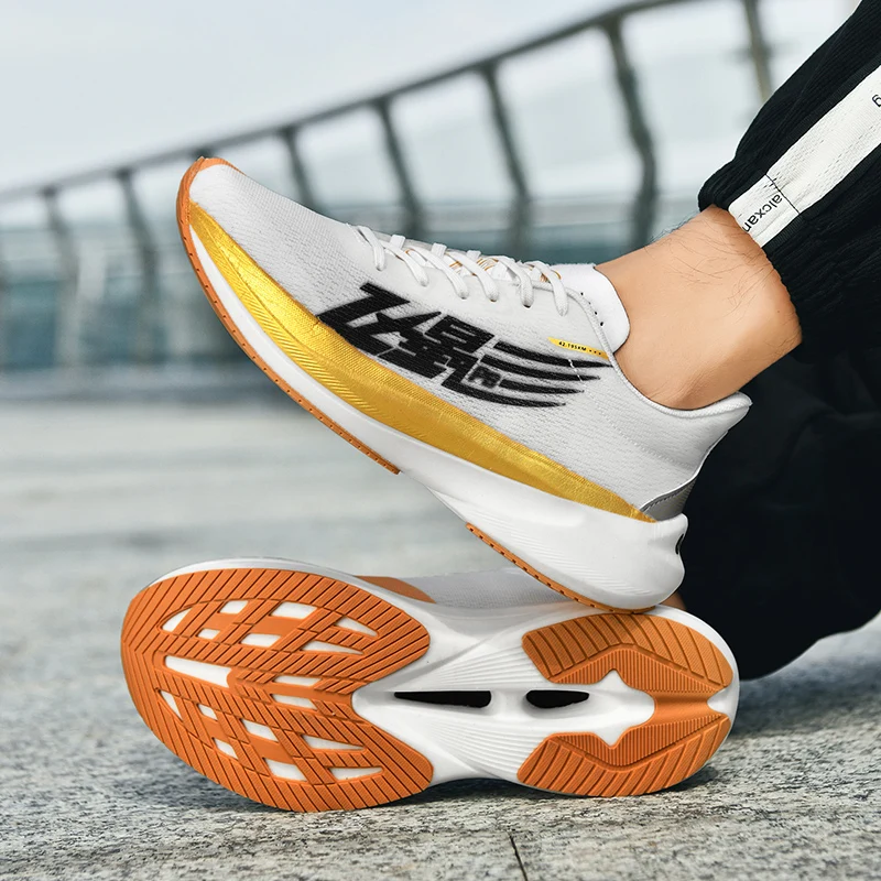 

2025New Breathable Upper Comfortable High-Quality Glow-in-the-Dark Couple's Running Shoes with Sound, Cushioning, and Rebound