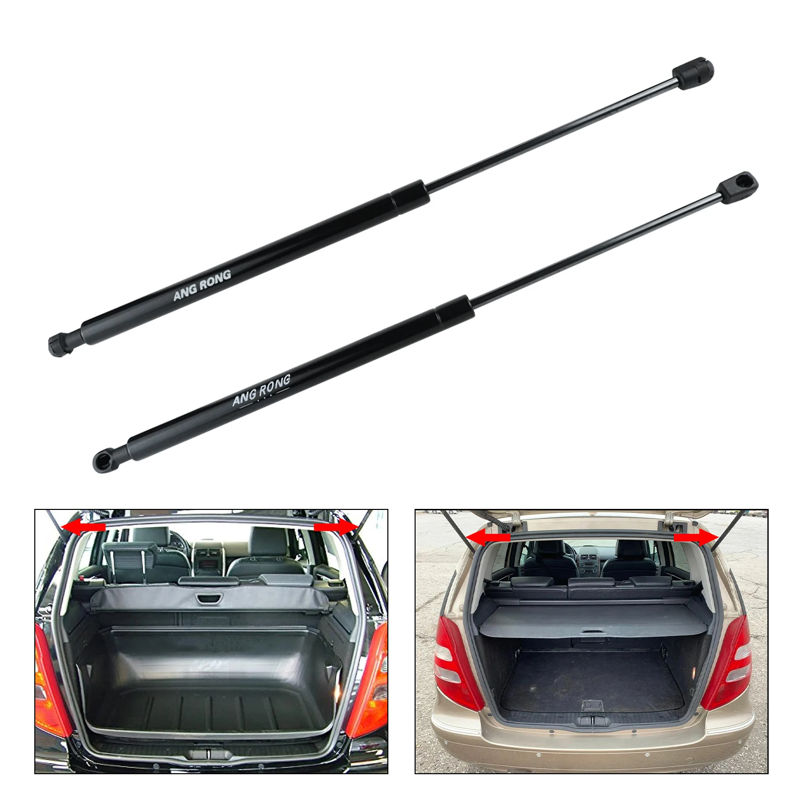 1 Pair Tailgate Boot Gas Struts Spring For Mercedes Benz A-Class W169 2004-2012 Hatchback