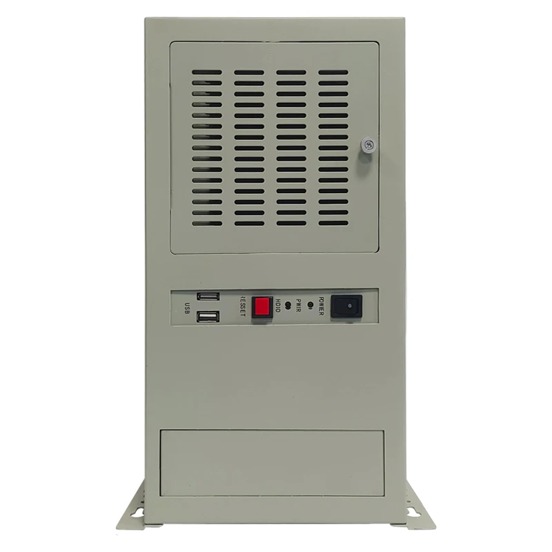 Chassi de parede com 7 espaços, controle industrial, chassi industrial, chassi atx, chassi de instrumento de projetor de dois elementos