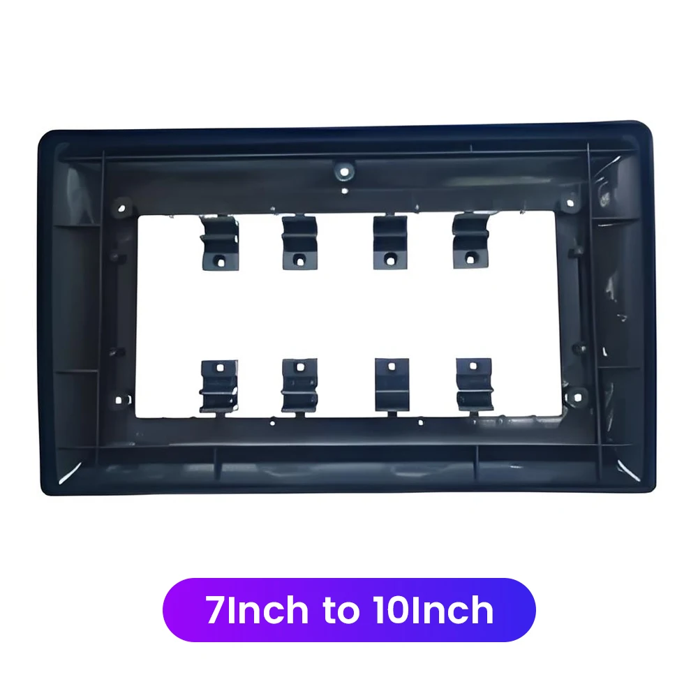 2-DIN Universal-Autoradio-Einbaurahmen-Adapter-Kit für 7-Zoll-, 9-Zoll- und 10-Zoll-Multimedia-Bildschirme – Detail 3