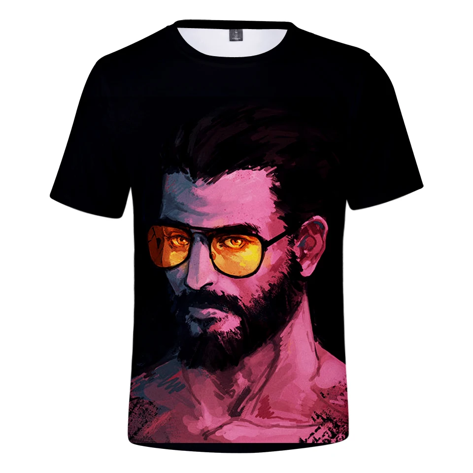 New Far Cry 5 T Shirts Game High Quality Men Women Cool Far Cry 5 T Shirts 3D Print Summer Breathable Oversized Tops