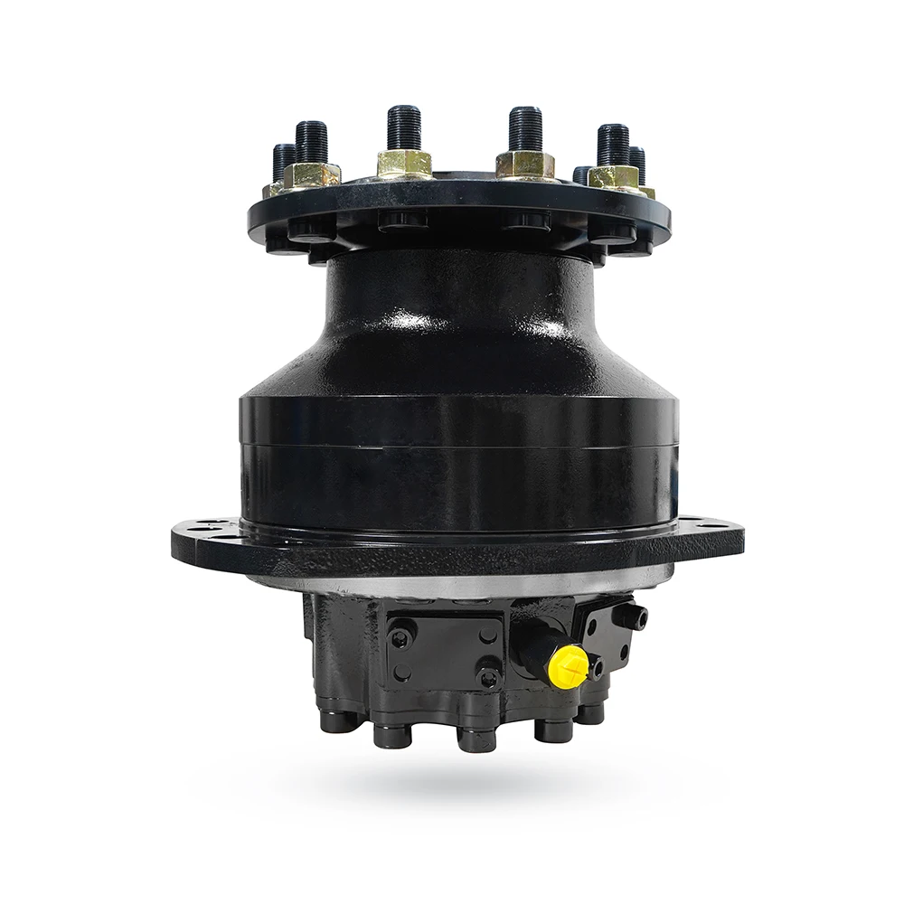HMS11 Low Speed Piston High Torque Radial Piston Motor for Building Safety Design Large Displacement