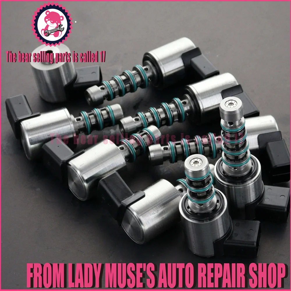 

0CK DL382 Transmission Gearbox Solenoid Kit For Audi A6 A7 S6 2013-UP 0CK DL382 Automatic Transmission Parts Chassis Parts Anna