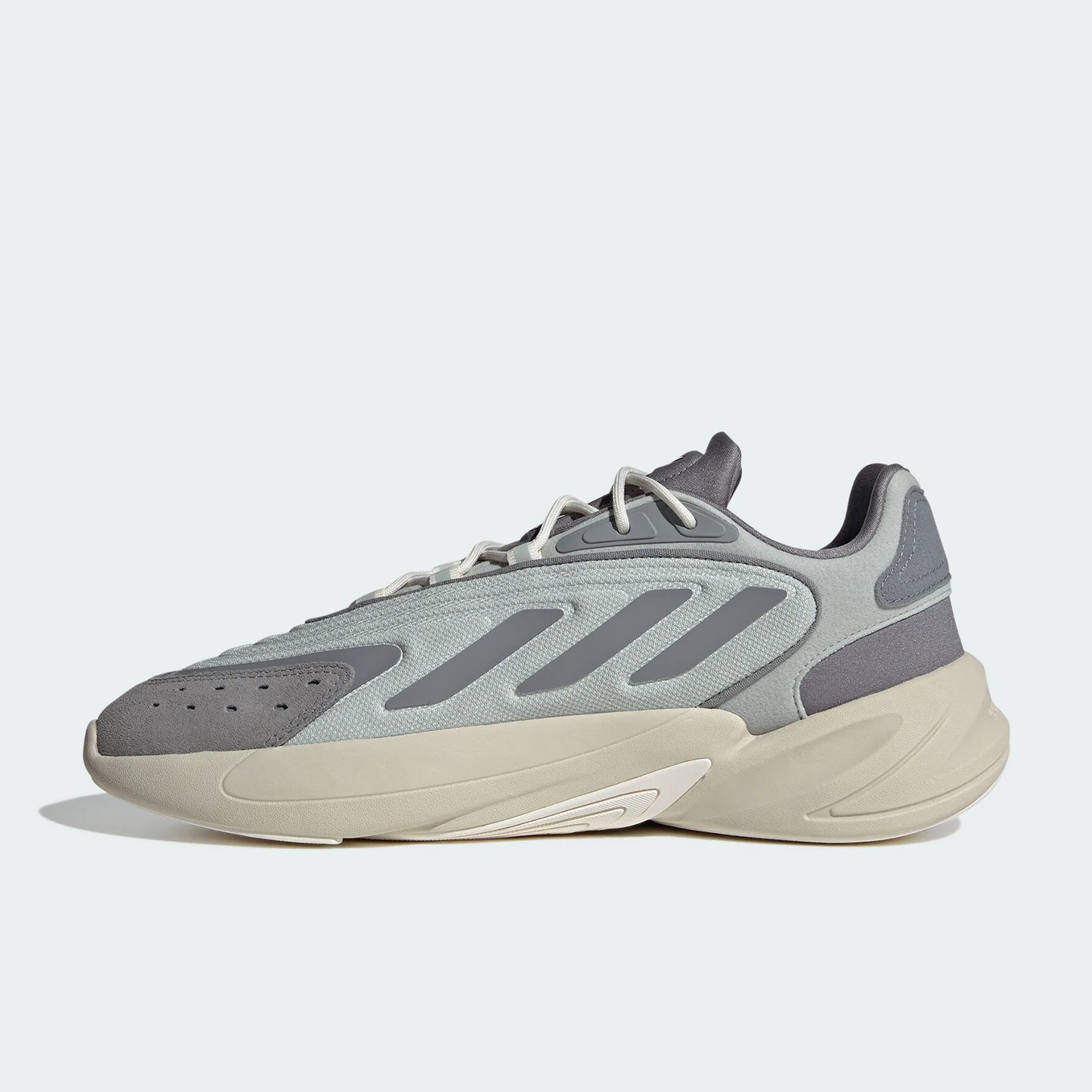 Adidas genuine clover men's and women's comfortable thick soled sports dad shoes JH7367