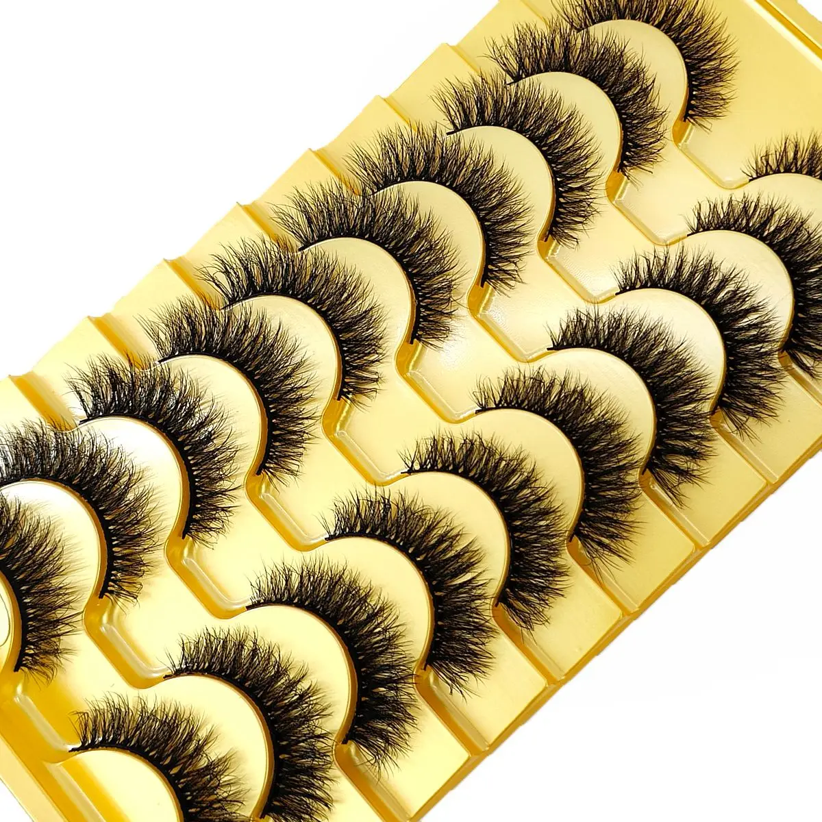 NEW 10 Pairs Natural False Eyelashes Fake Lashes Long Makeup 3d Mink Lashes Extension Eyelash Mink Eyelashes for Beauty