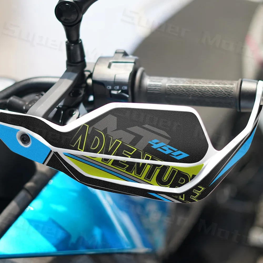 NEW 450 MT Adventure 2024 Motorcycle Accessories Decals Hand Guards Deflectors Sticker For mt450 450MT MT 450 450mt adv 2024 image 3