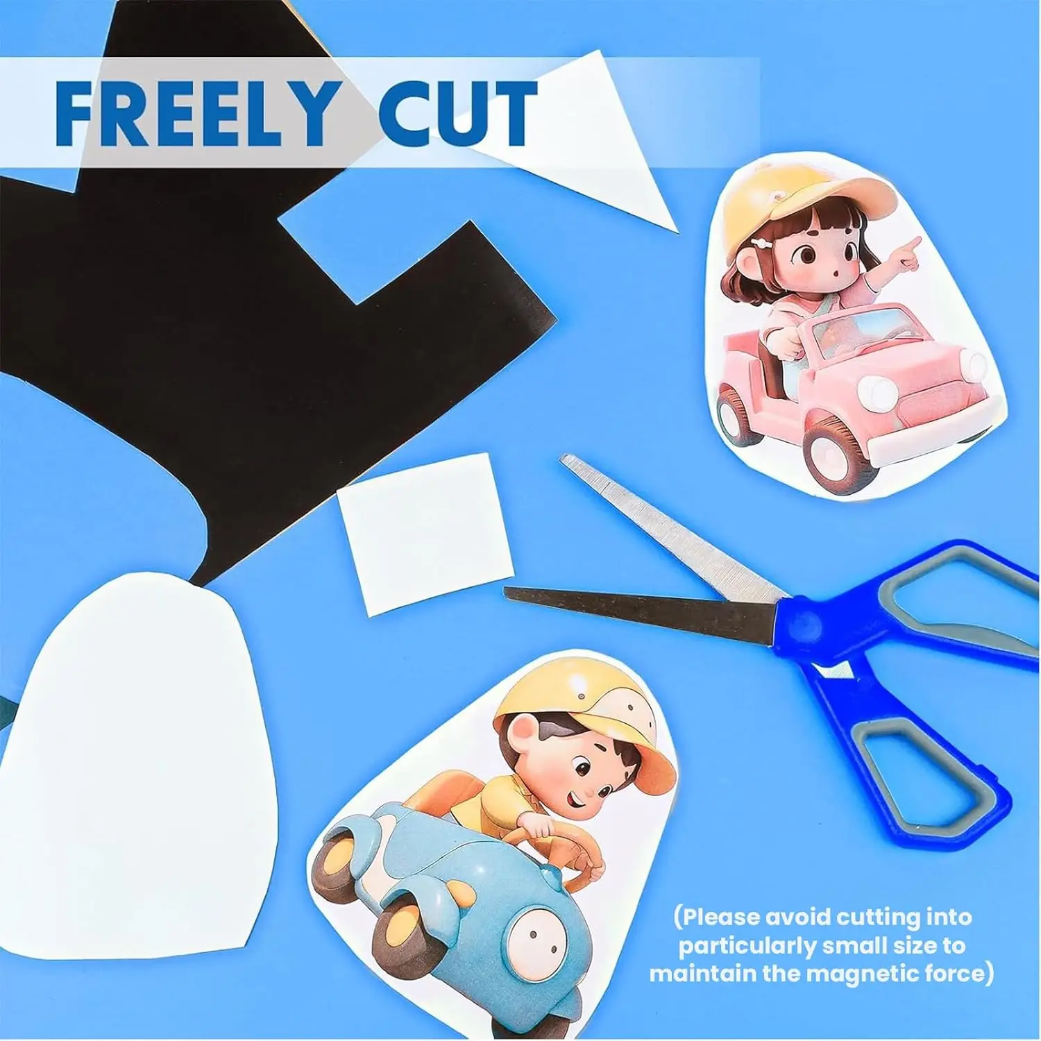 صفائح مغناطيسية قابلة للطباعة من KRYON مقاس 8.3 × 11.7 بوصة للطابعات النافثة للحبر، 5 قطع، لامعة، سميكة 16 ميلًا، غير لاصقة، مغناطيس صور DIY