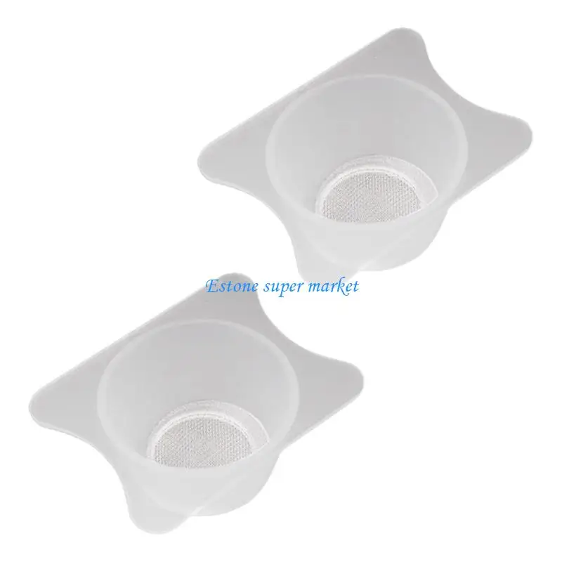 090B 2PCS Quick Release Filter Cups Paint Strainer Fiter Cup for Easy Cleaning and Efficient Use in Craft Project