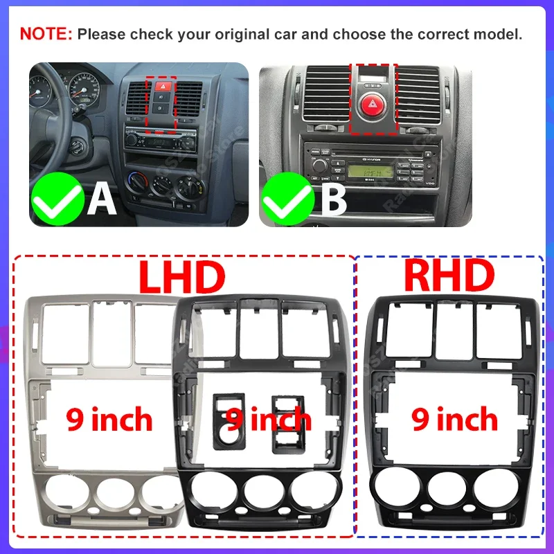 Android 14 For Hyundai Getz 2002-2011 LHD RHD Wireless CarPlay Multimedia Car Video Player Touch Screen GPS Navigation 2din DVD