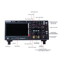 Hantek Dso2d15 2 Channel 150mhz 1gsa/s Digital Storage Oscilloscope With 1ch Awg Signal Generator