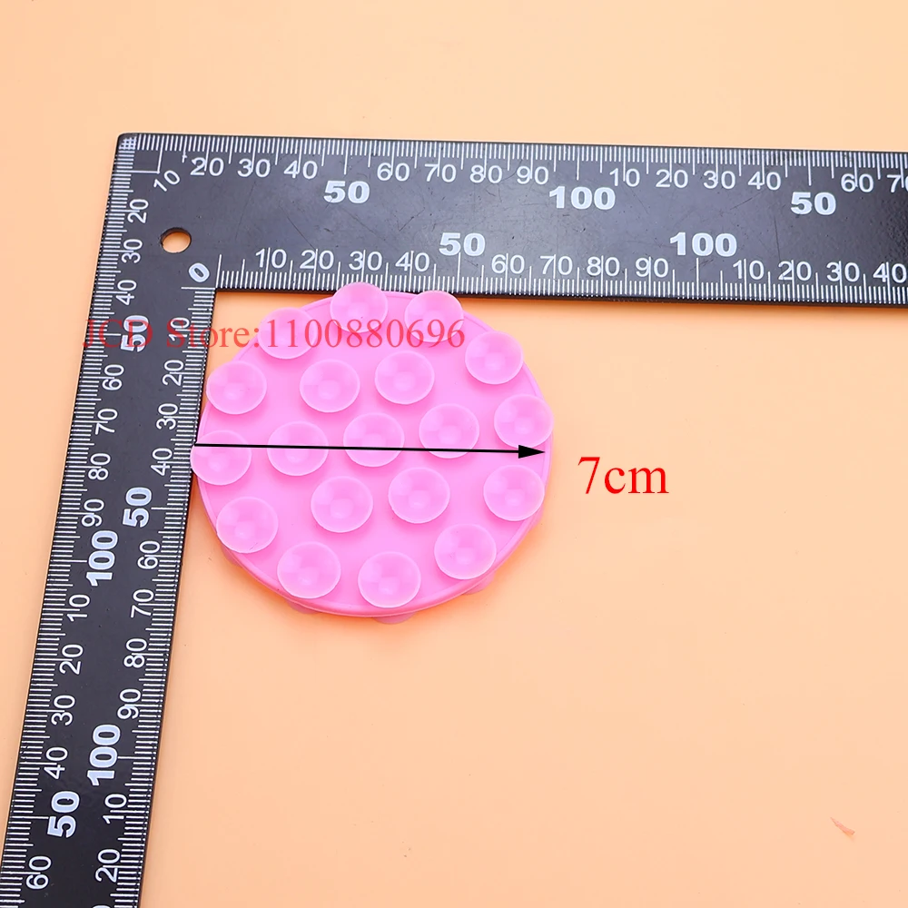 2 أو مزدوج الوجهين كوب شفط دائري دعم سيليكون قوي شفط الهاتف تحديد وسادة شفط قوس كأس الشفط