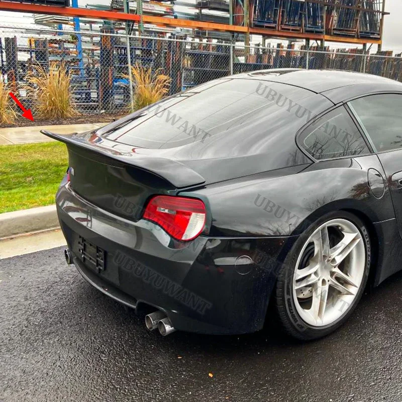 2005 2006 2007 2008 For BMW Z4 E86 2Door Coupe Rear Trunk Lip Carbon Fiber Wing Spoiler Car Styling