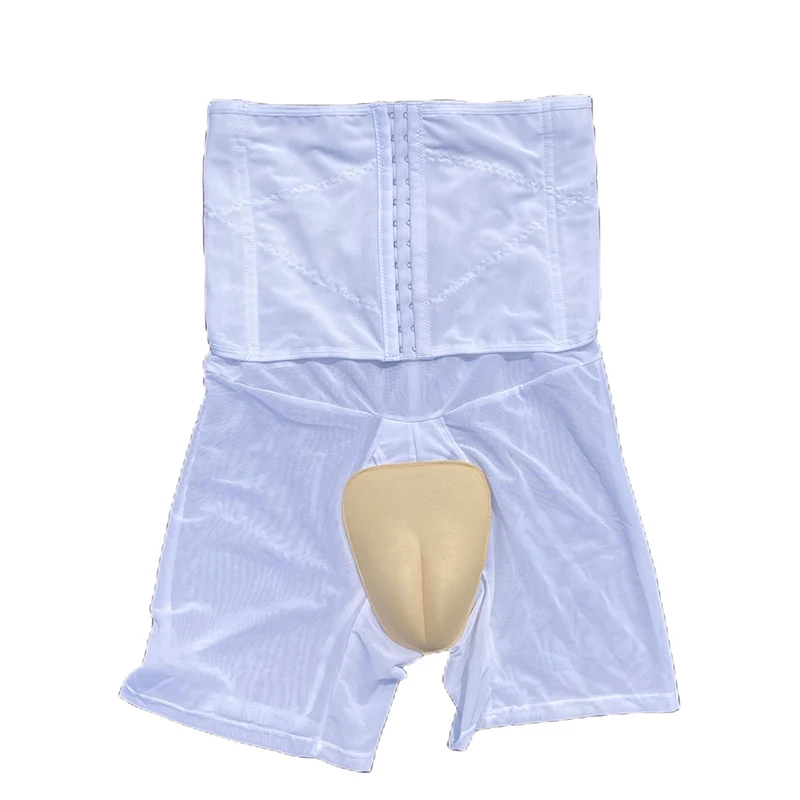 Mens Shapewear Tummy Control Shorts High Waist Girdle Boxer Briefs Tucking Gaff Crossdressing Underwear Camel Toe Panty