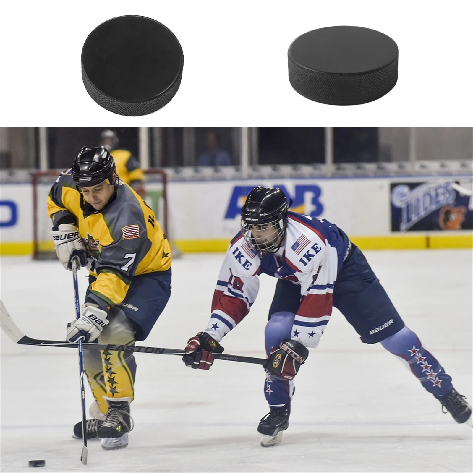 

9 шт. официальное регулирование хоккейной шайбы резиновые толстые тренировочные шайбы для детей и взрослых практика Канада Америка Rink