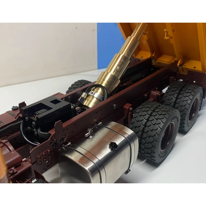 Hydrauliksystem für 1/14 Lesu Truck Zylinderheber Hydraulikmodell Modifikationsteile Y-1501 RC-Zubehör