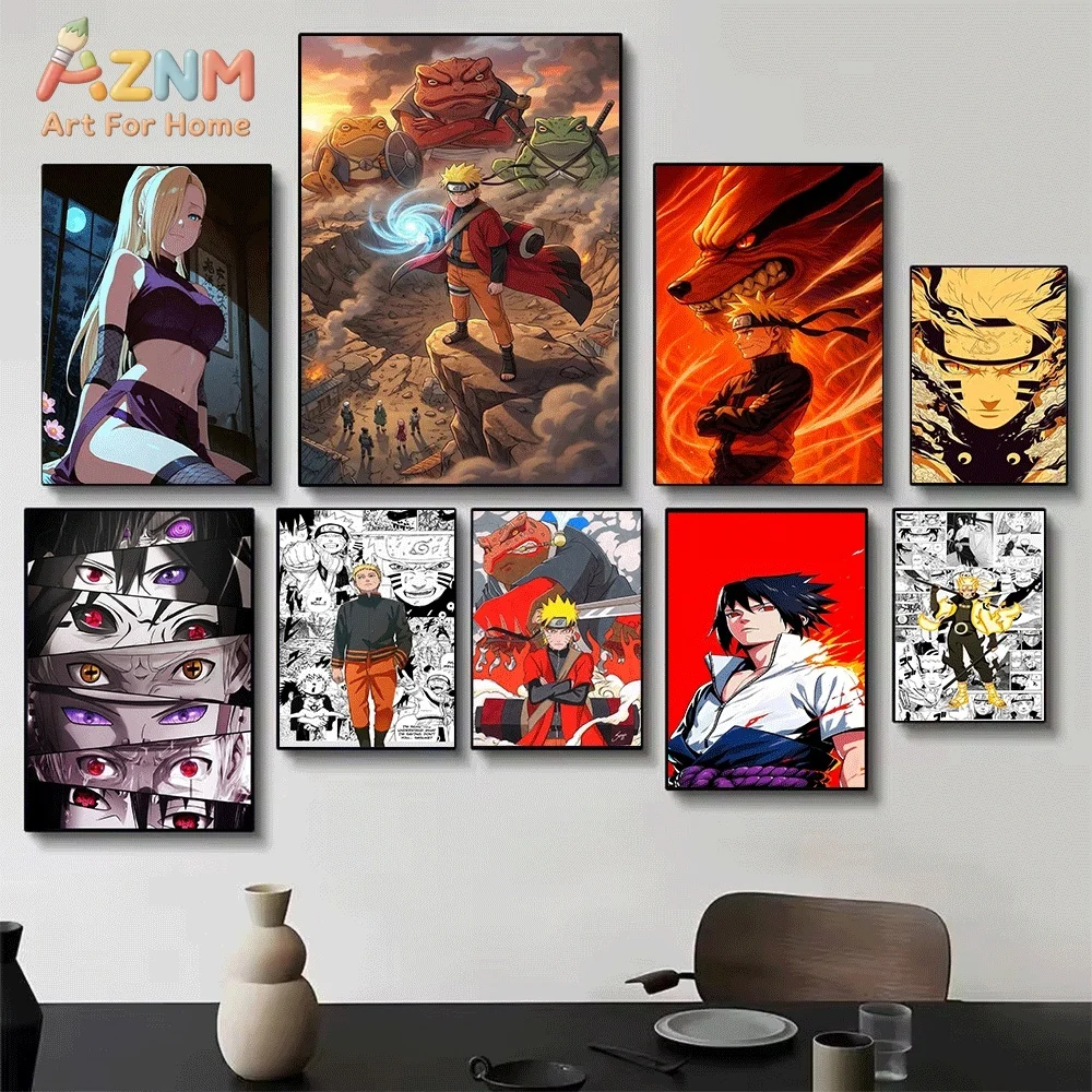 AZNM Naruto Yamanaka Ino Anime - Anime Merchandise Posters ulasan dan harga