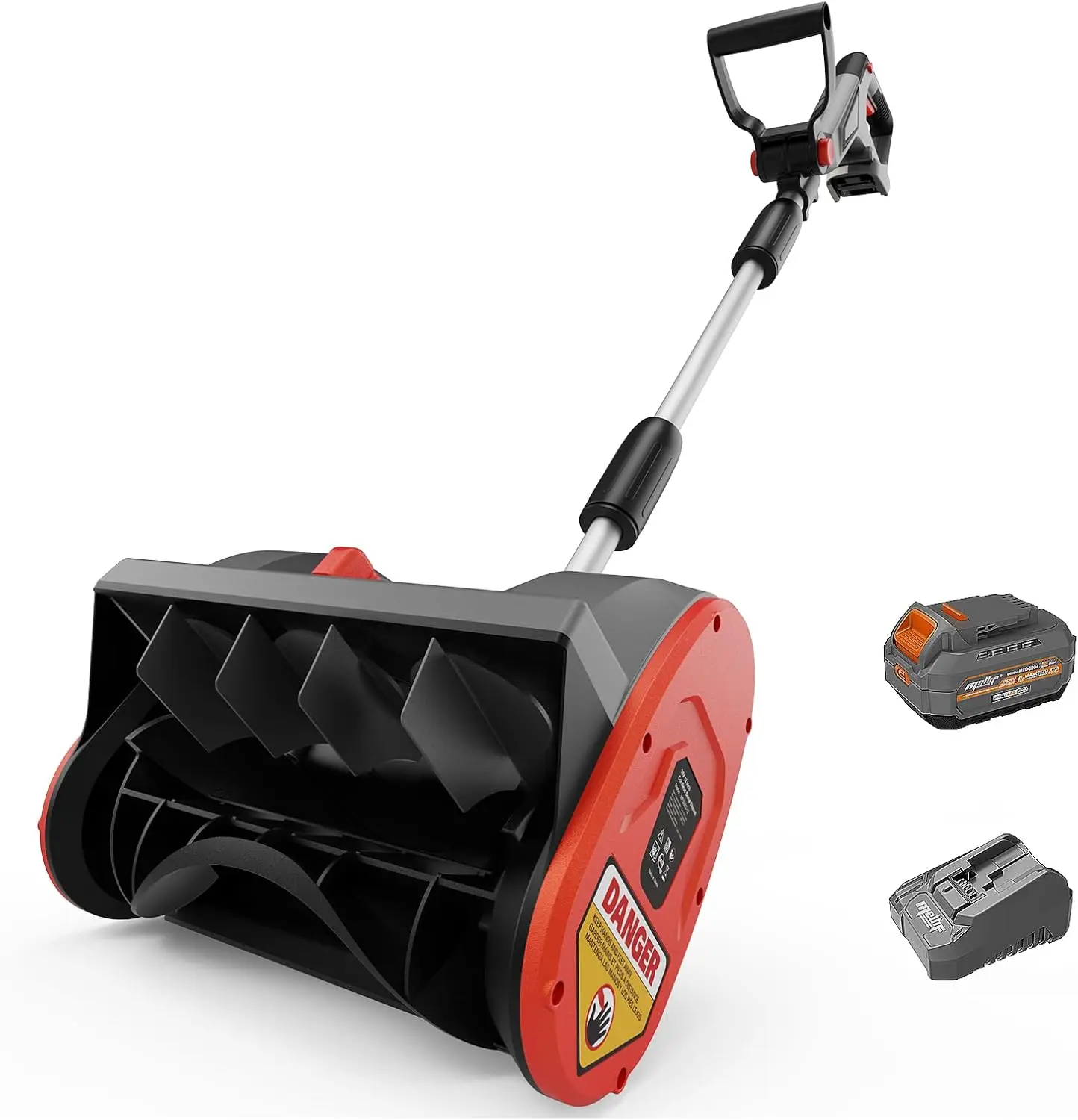 

Cordless Snow Shovel, 12-Inch Brushless Snow Blower Compatible with DeWalt 20V MAX Battery, Includes 4.0Ah Battery & Charger Kit