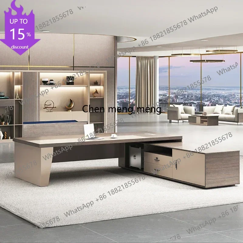 

G153 Большой офисный стол для дома и спальни, современный роскошный компьютерный стол с ящиками для хранения, письменный стол, мебель