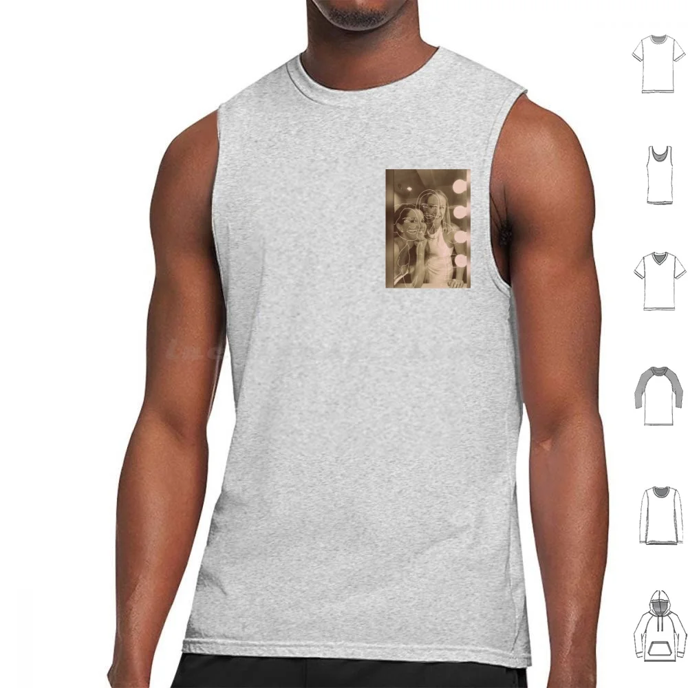 Station19 Cast Merch Tank Tops Print Cotton Station19 Stefania Spampinato Danielle Savre Maya Bishop Carina Deluca Marina