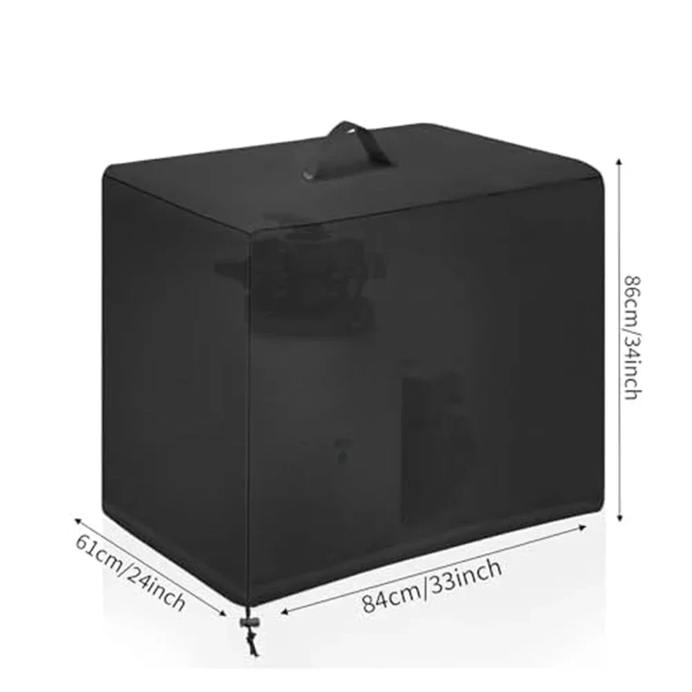 Funda protectora antipolvo con filtro de arena con cremallera y cordón ajustable para bombas de piscina Intex tela Oxford 600D 84 x 61 x 86 cm