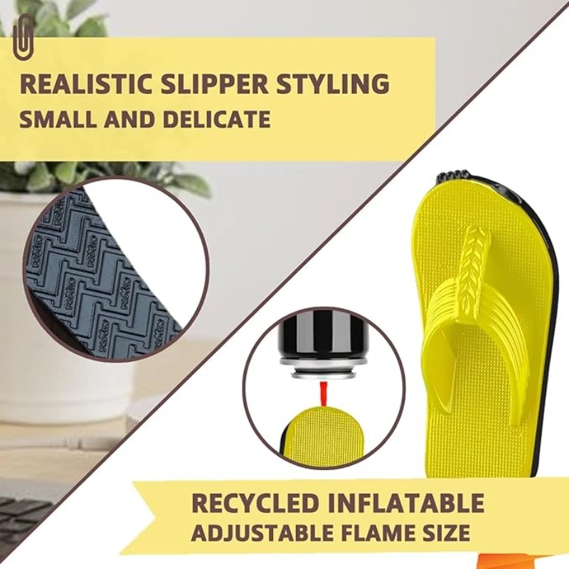 Metal Stylish Portable Lighter: Windproof Butane Gas, Open Flame Inflatable, Practical Cigarette Accessory for Smokers Tool