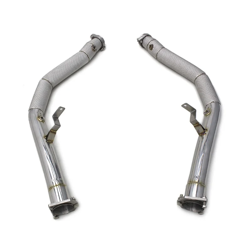 

Head Section High flow Pipes Exhaust Pipes branch downpipe Exhaust Pipe with catalyst For Mercedes-Benz G63 AMG W463