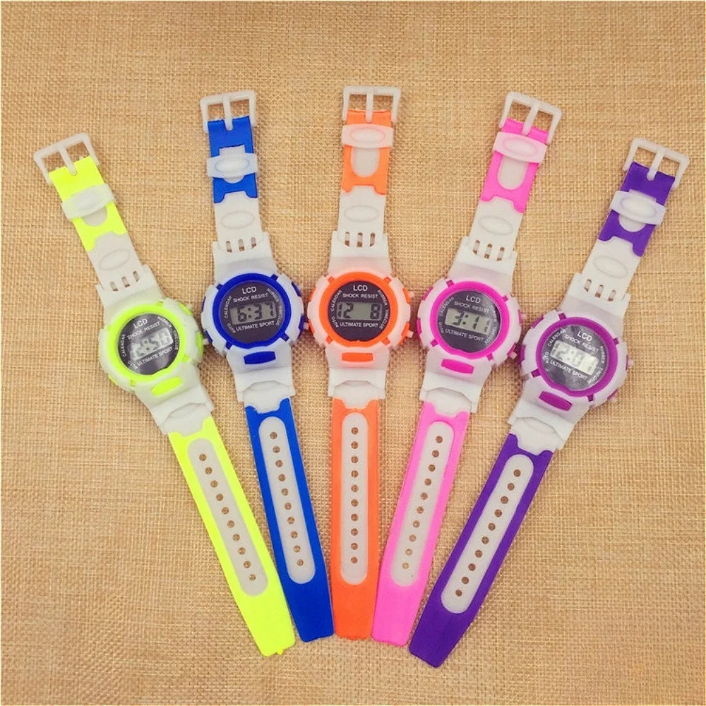 ساعات الطالب للنساء ساعة متعددة الألوان ساعات المعصم الإلكترونية هدايا عيد الميلاد Relojes Para Damas Relogio Feminino Montre