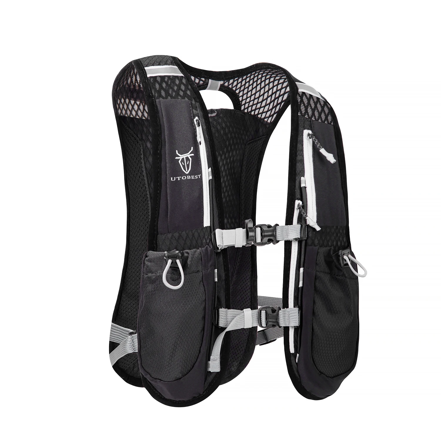 UTOBEST Lightweight 5L Hydration Pack Functional Running Vest