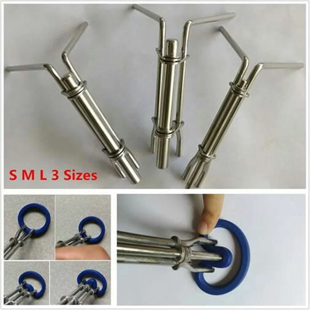 1PCS Stainless Steel S M L Type Oil Seal Gasket Pliers Hydraulic Cylinder U-ring Y-ring Oil Seal Installation Removal Tool