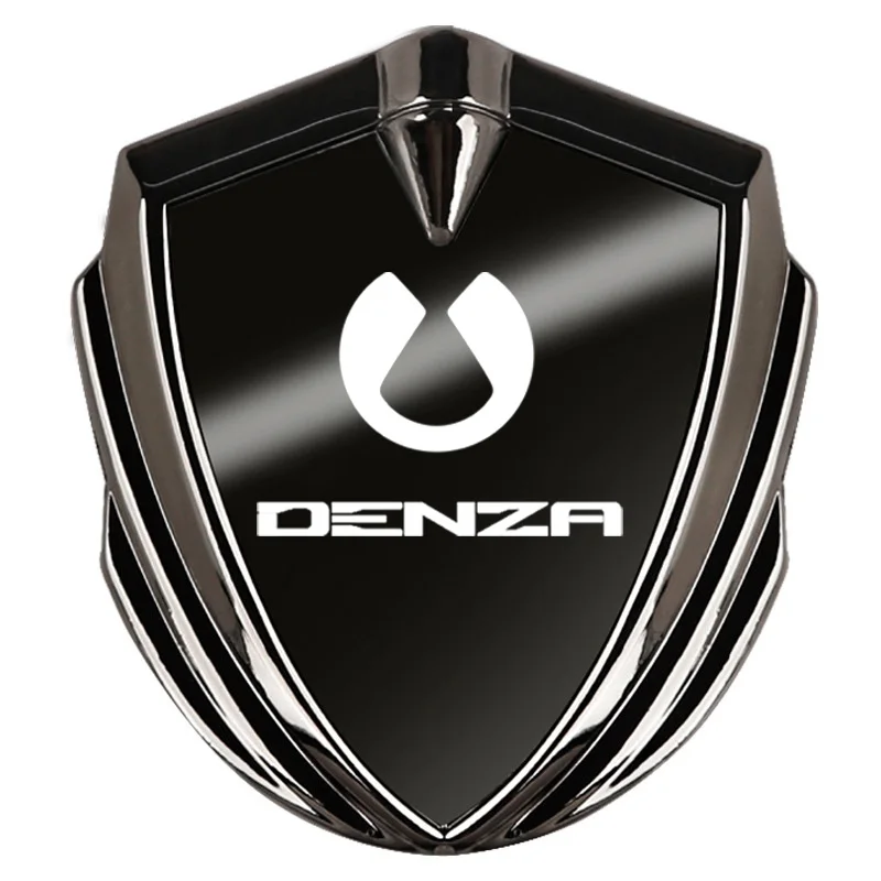 

For BYD Denza D9 N9 N7 Z9 Z9GT Front Grill Key Case Body Kit Light Accessories Car Stickers Body 3D Metal Shield Embleme Sticker