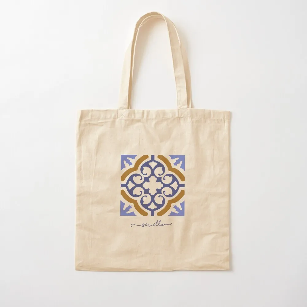 

Original Sevilla Tile - Minimalist Design Tote Bag eco pack Women bags canvas bags Shopper bag