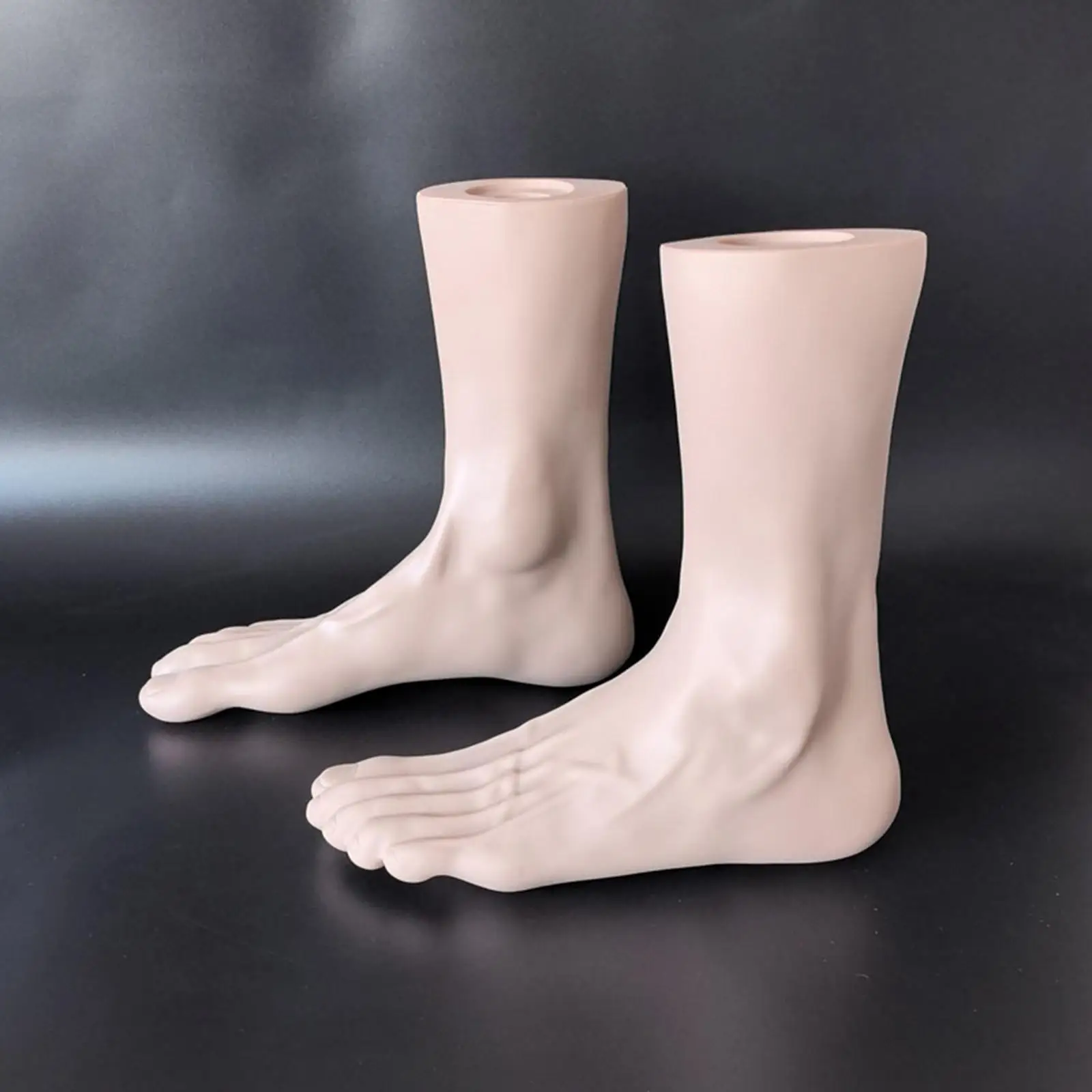

PVC Mannequin Foot Lifelike Short Stocking Mannequin Model Foot Prop Foot Sock Display Model for Retail Chains Ankle Bracelet