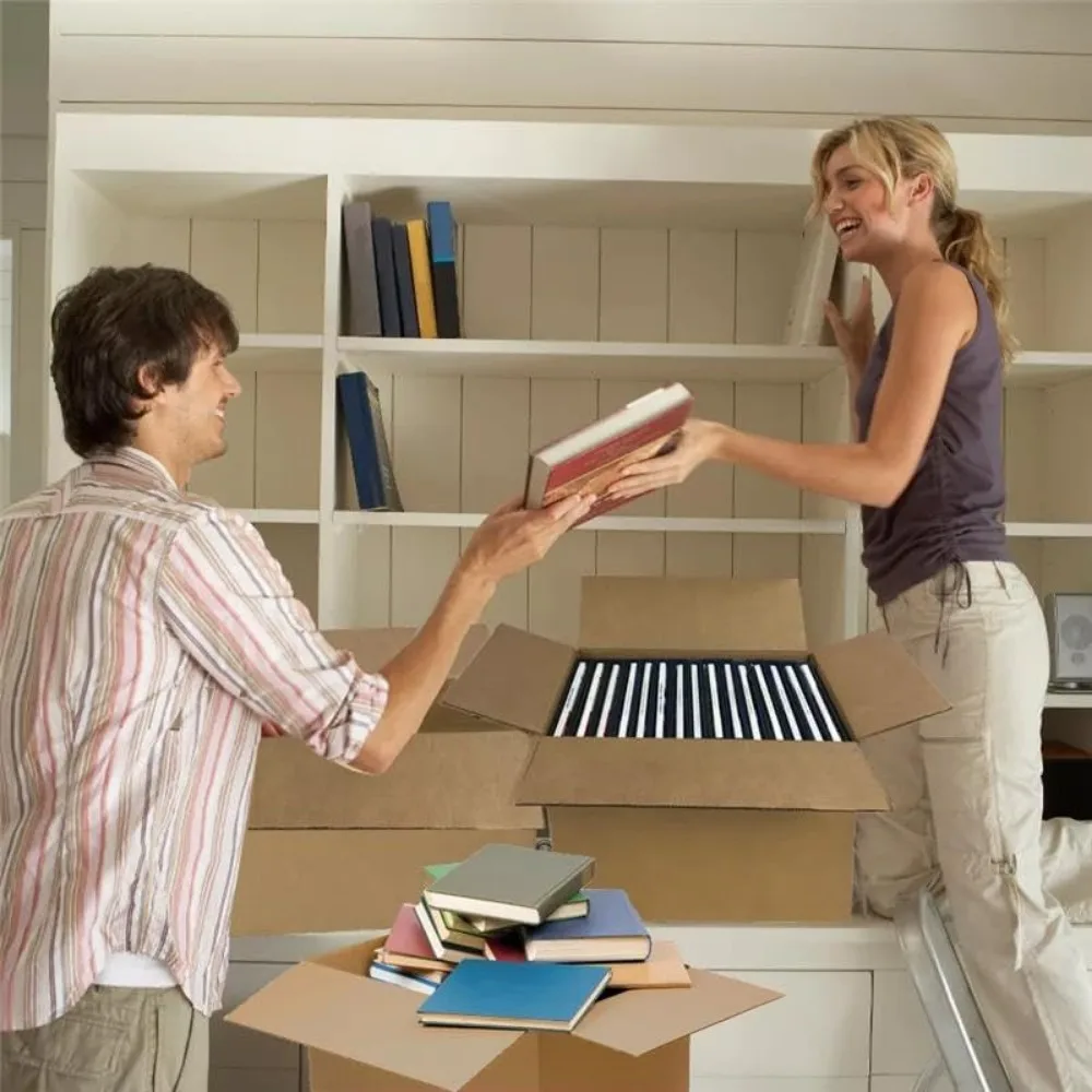 Large Corrugated Shipping Boxes - 10 Pack, 24x18x18 Inches, Heavy Duty Mailing Packs