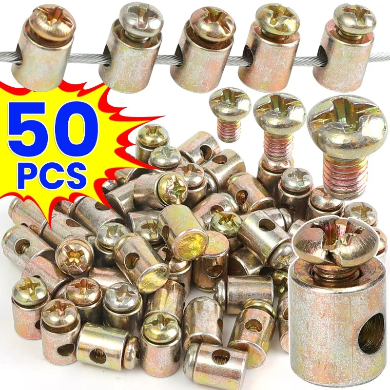 Tête de Clip de câble d'accélérateur de moto, boucles de fixation de câble métallique en acier, têtes de Conversion de câble d'accélérateur pour accessoires de pièces de véhicules